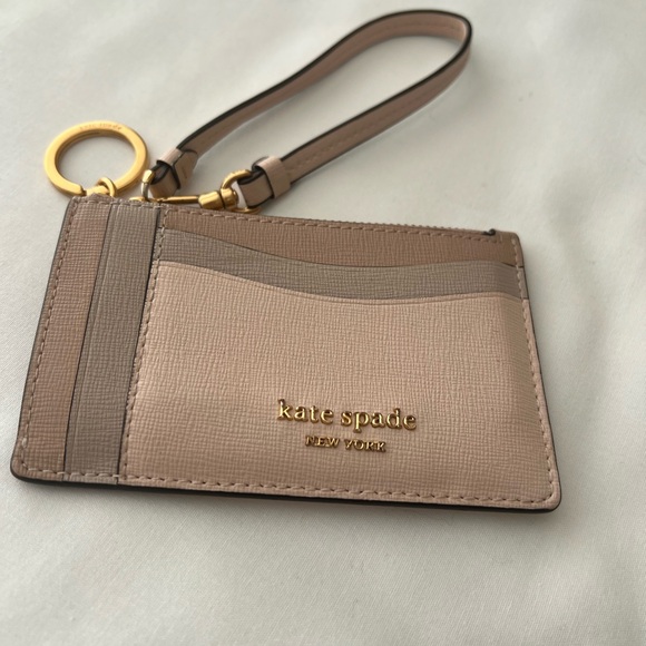 Kate Spade Morgan Colorblocked Card Case Wristlet - Picture 4 of 7